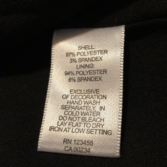 Design Lab Floral Embroidered Bomber Jacket XS Black with Peach, Orange, White - Picture 10 of 13